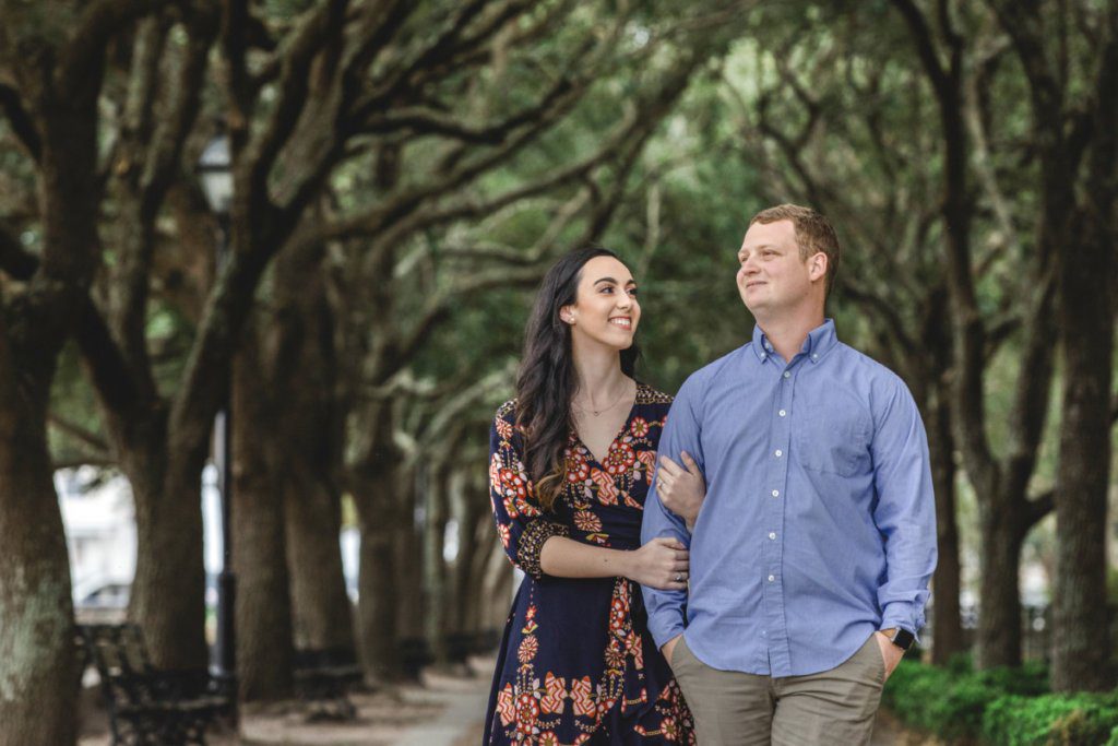 Charleston engagement session