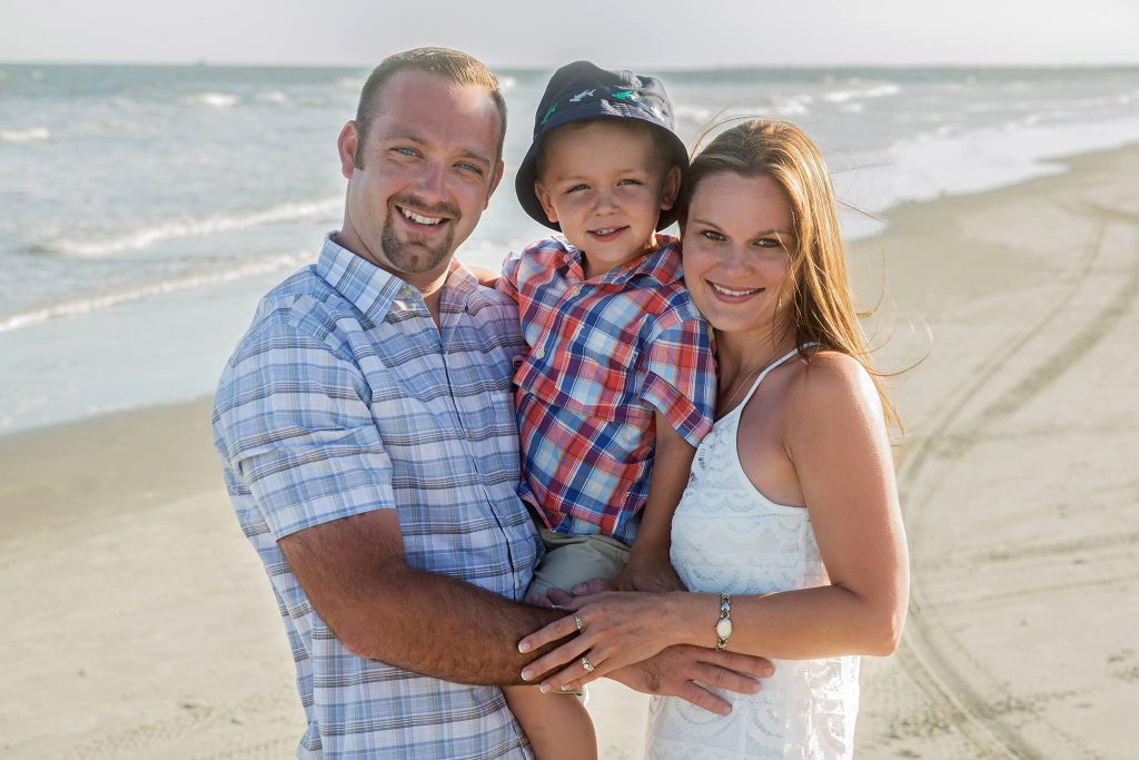 Lovely family photo session on Kiawah Island