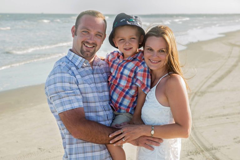 Lovely family photo session on Kiawah Island
