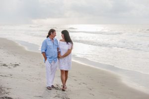 Wedding photo session on the solar eclipse day