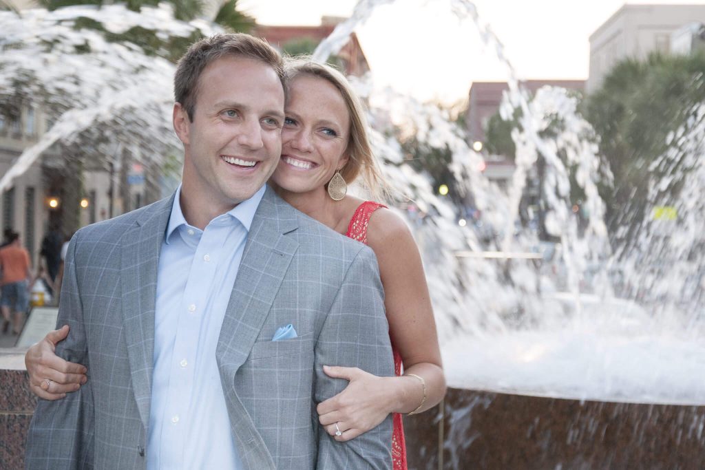 Amazing engagement photography in Waterfront Park