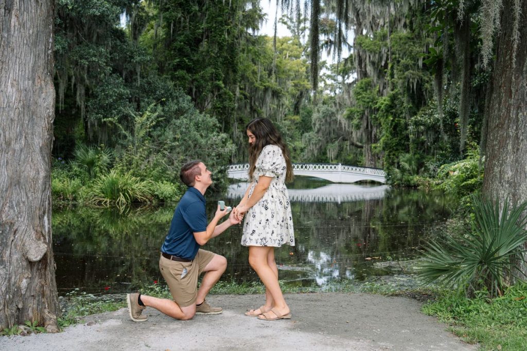 A Magical Proposal at Magnolia Gardens: Cathryn and Daniel’s Special Day