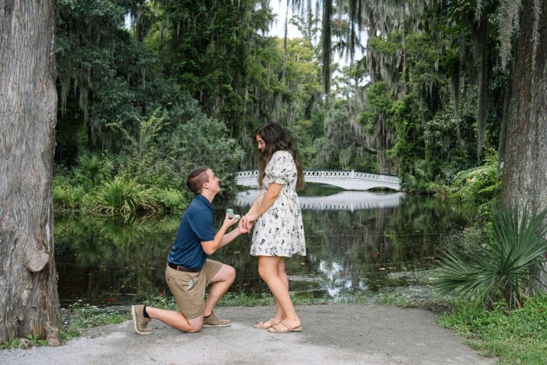 A Magical Proposal at Magnolia Gardens: Cathryn and Daniel’s Special Day