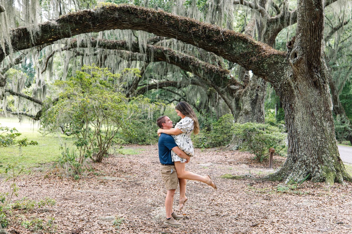 proposal photography magnolia gardens