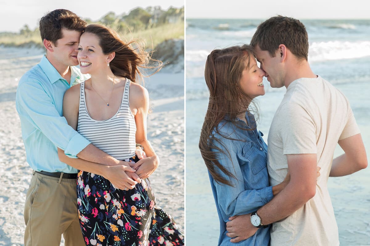 romantic engagement hilton head