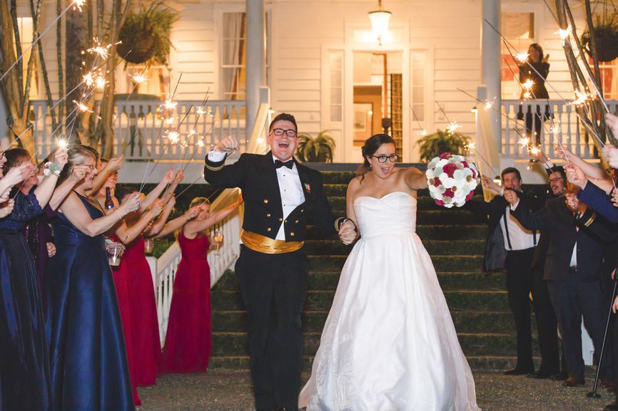 The couple on the wedding photo session