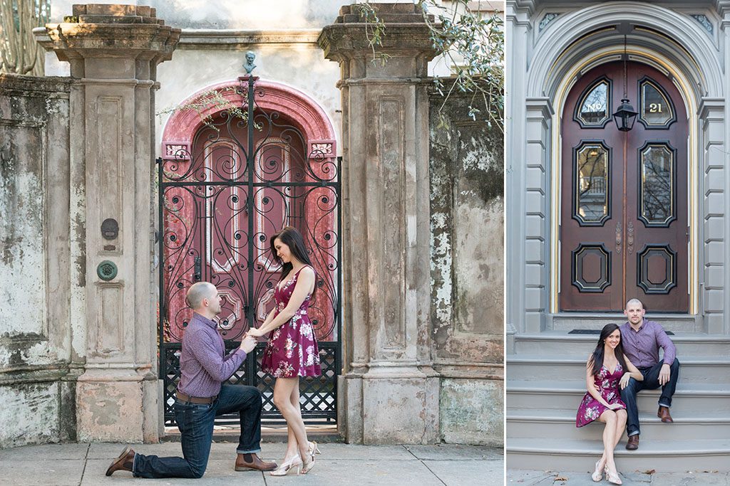 charleston engagement photographers at legare st