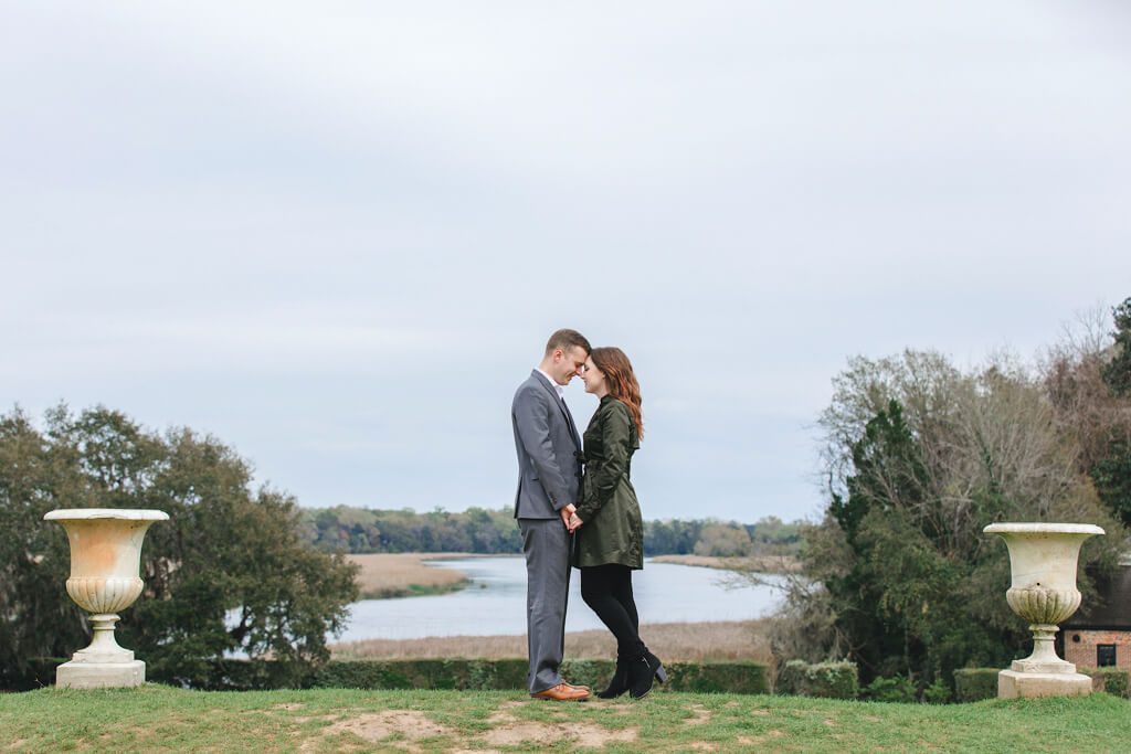 charleston engagement photographers at middleton place