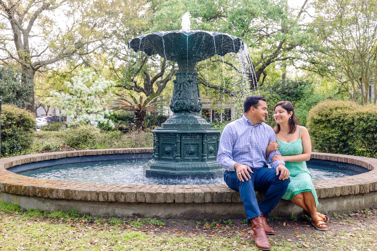 charleston engagement photographers chapel street