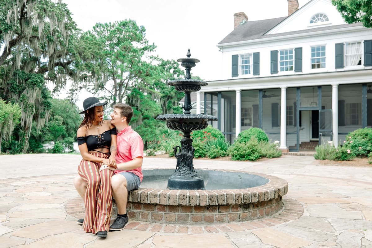 engagement photos charles towne landing