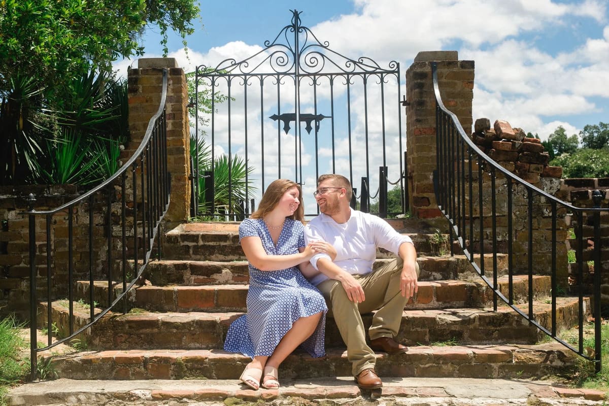 engagement photos middleton place