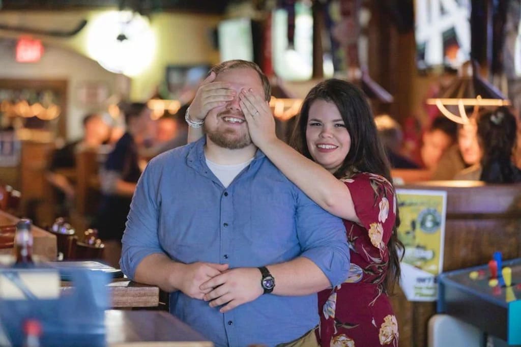 engagement session in charleston waterfront park