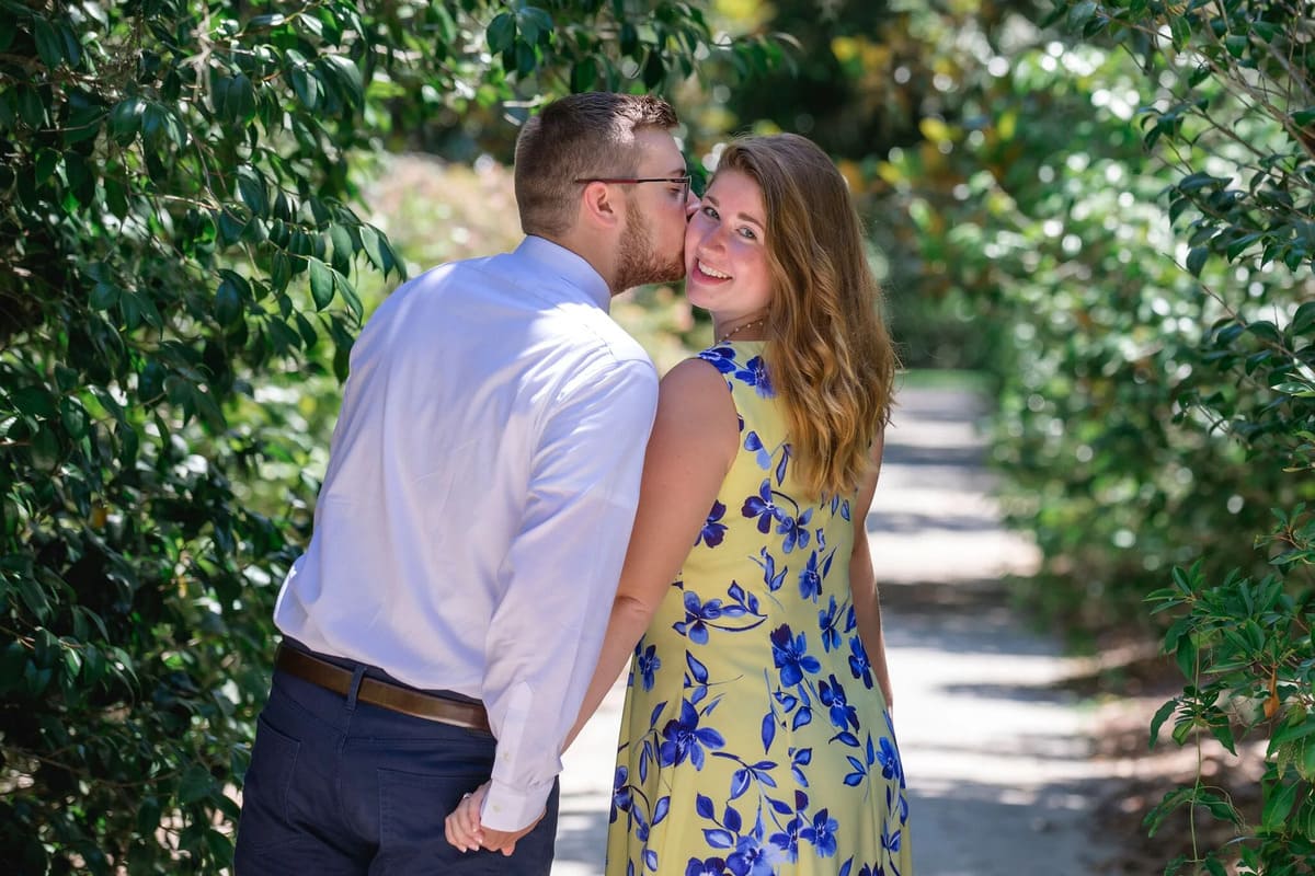 middleton place engagement photo session charleston