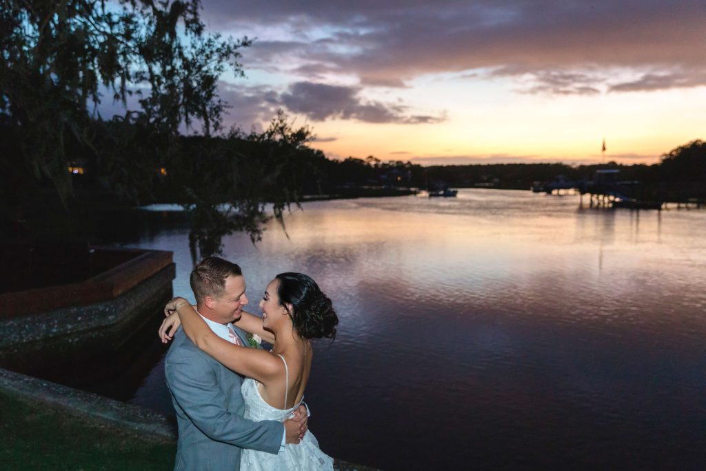 Impressive wedding at Charleston Plantation