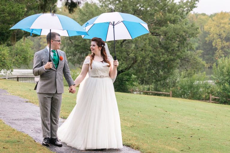 A beautiful lavish wedding in Old Santee Canal Park