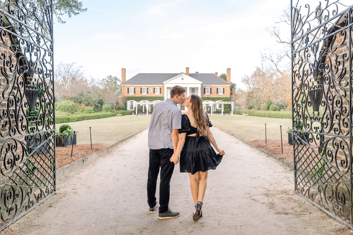 bailey mark engagement session boone hall gardens