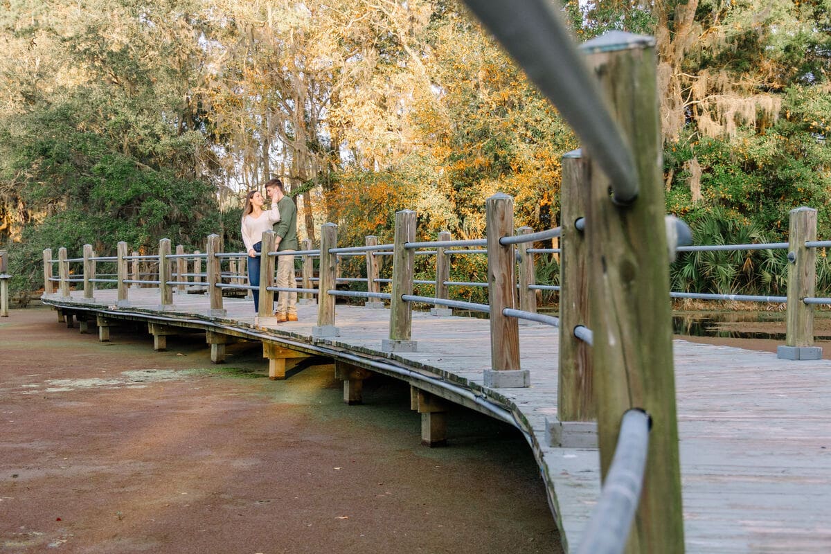 boone hall plantation charleston engagement session