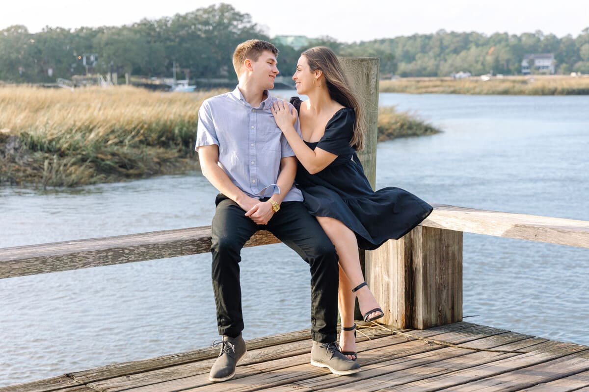 boone hall plantation engagement bailey mark