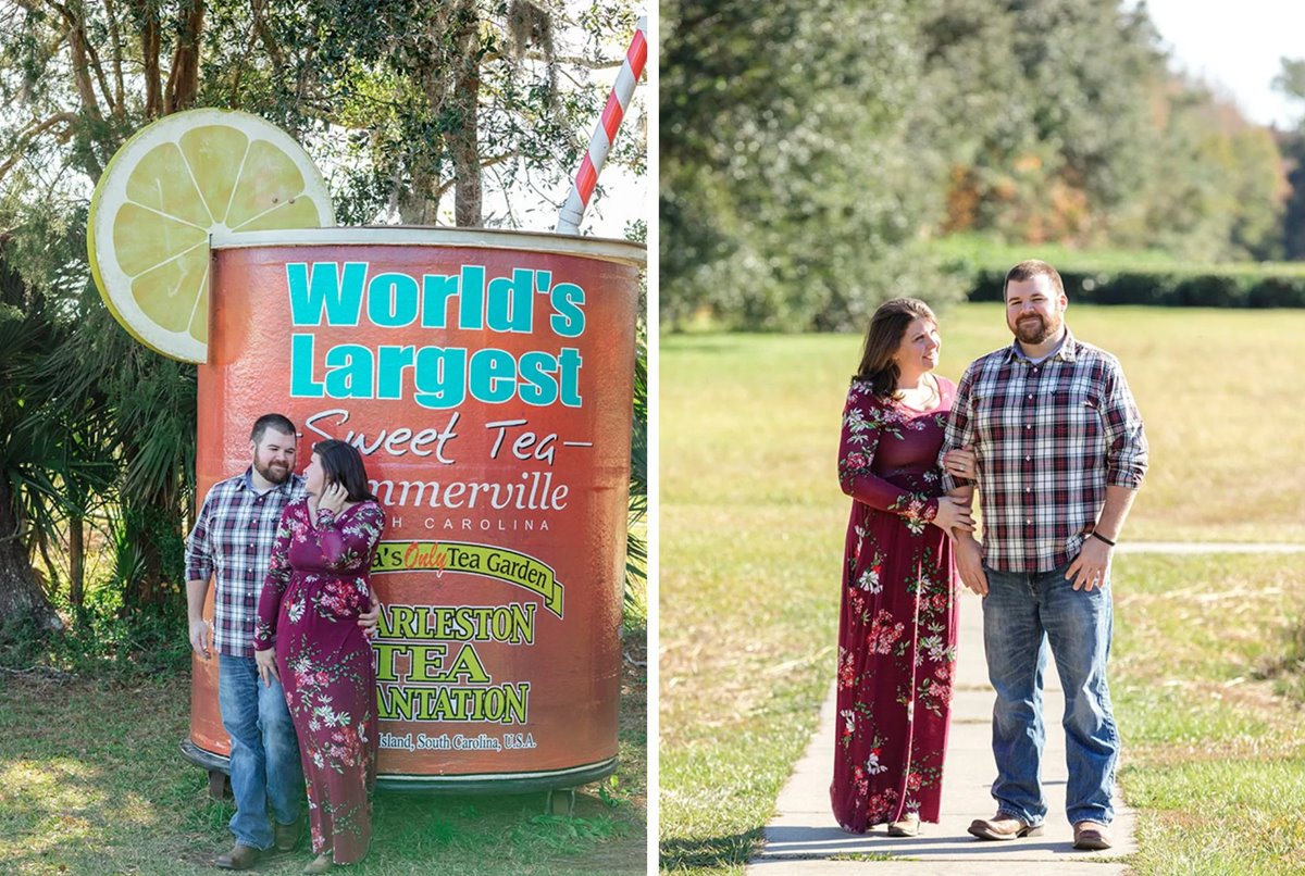 charleston couples photoshoot tea garden