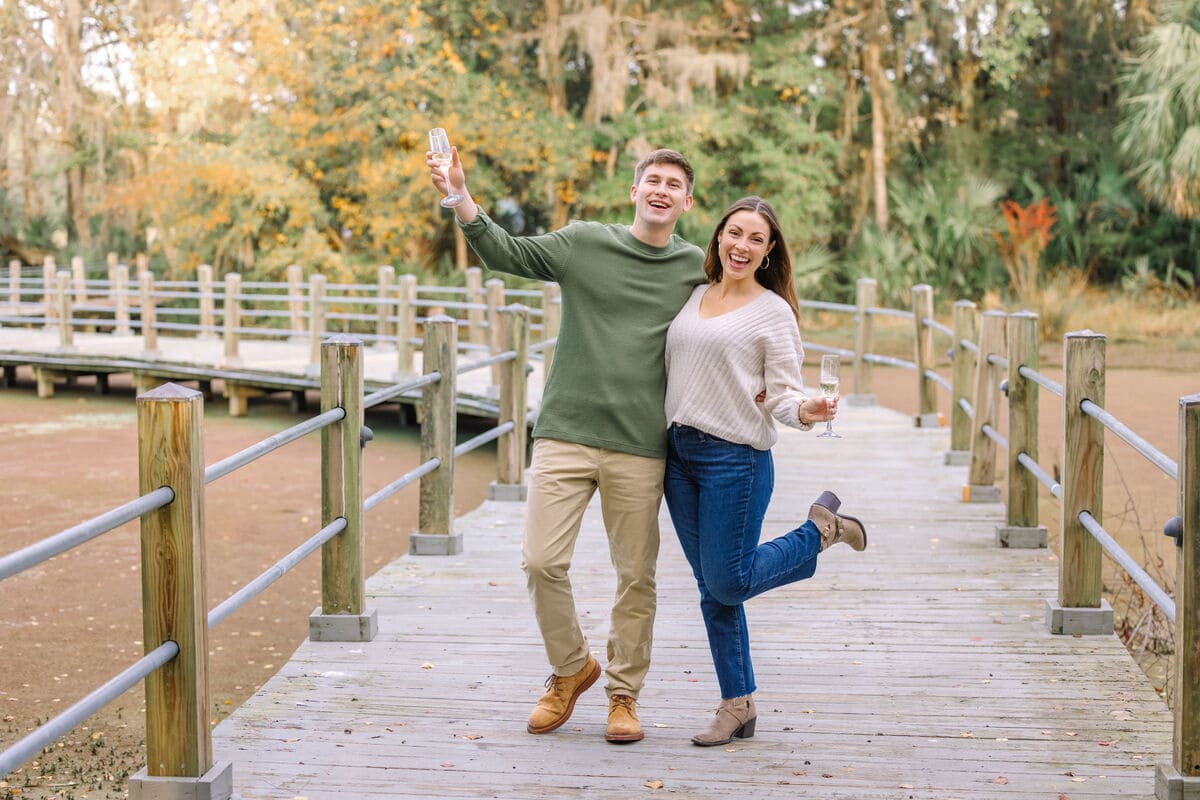 charleston photographer boone hall engagement