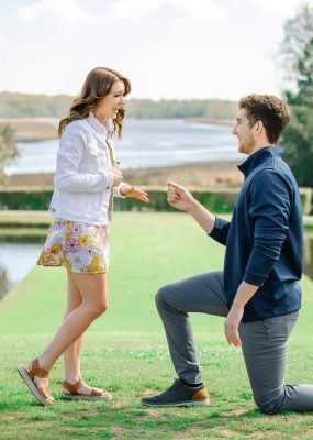 Spring Proposal at Middleton Place: Jacob & Chadee’s Story charleston proposal photography butterfly lakes