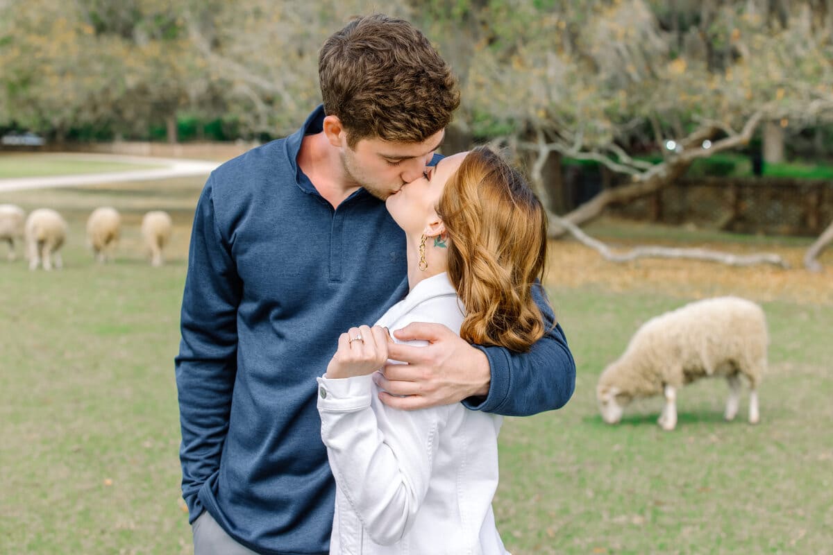 middleton place proposal near the farm