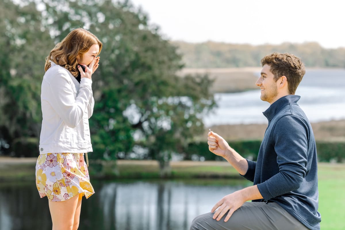 waterview backdrop charleston middleton place proposal