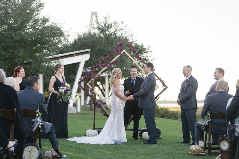 An emotional wedding at the Cooper river room