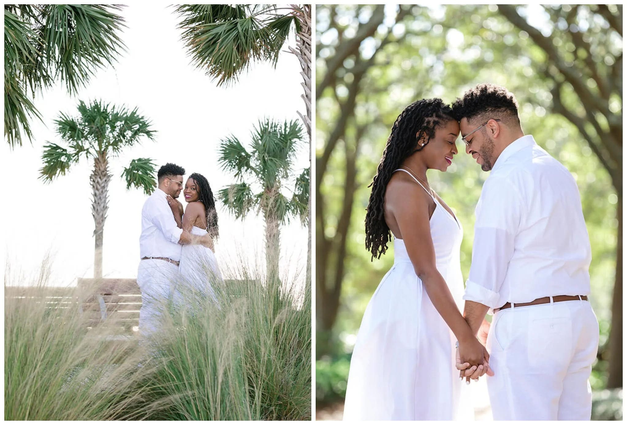 charleston engagement photographer waterfront park