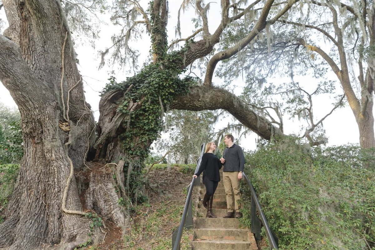 charleston engagement photography at middleton place