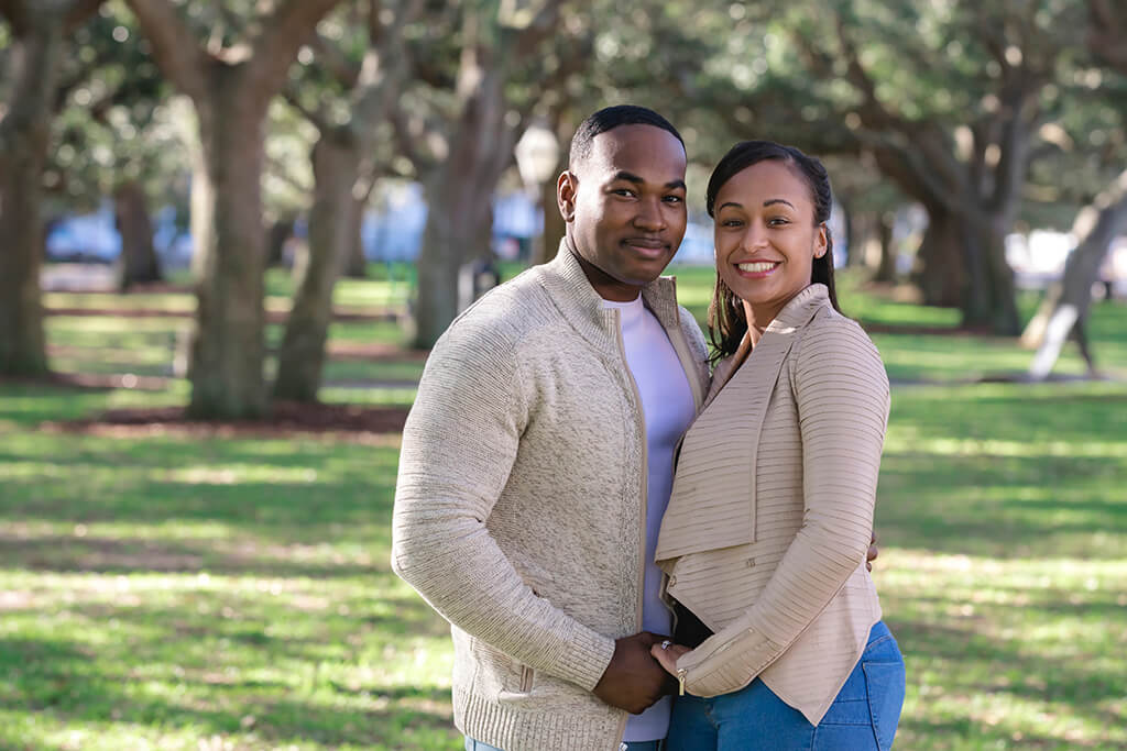 charleston photo art white point garden engagement photos