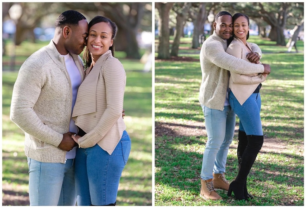 charleston photo art white point garden engagement