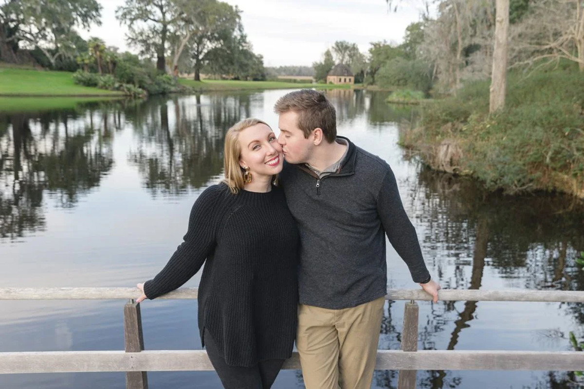 middleton place spring engagement session charleston