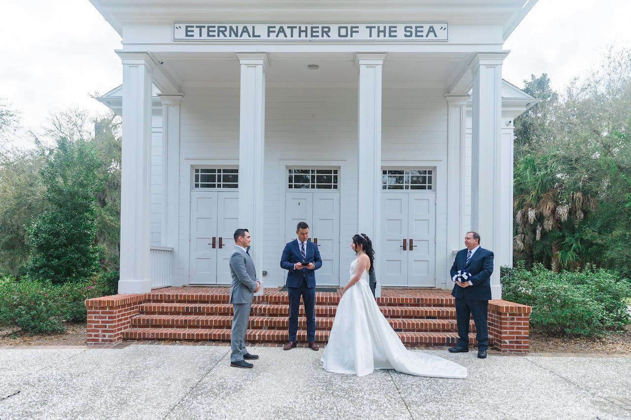elopement at Eternal Father Of The Sea Chapel