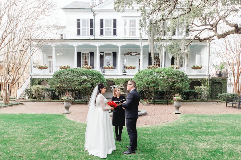 elopement at Governor Thomas Bennett House