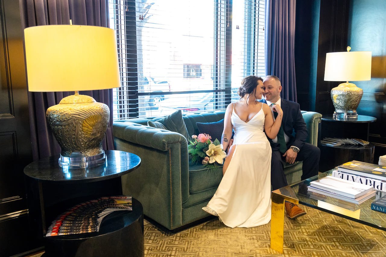 elopement at The Spectator Hotel