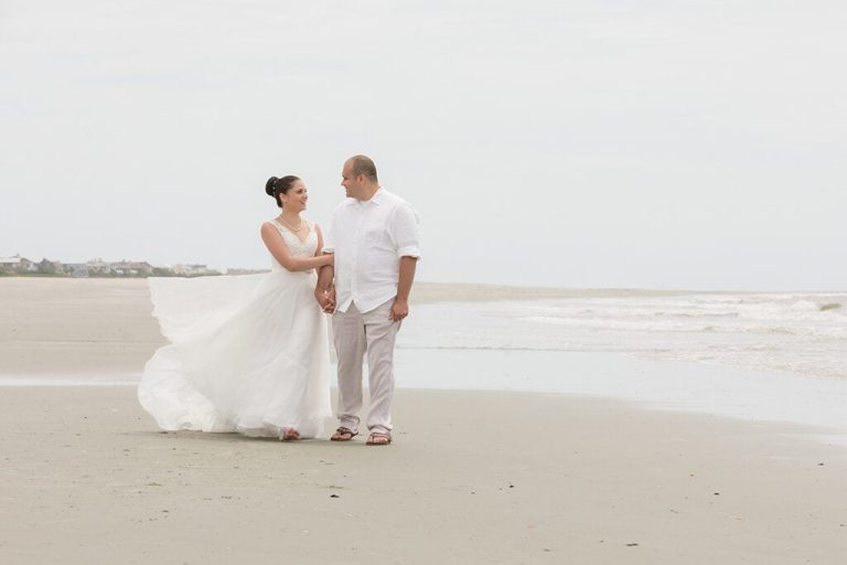 Kathleen & Stephen | Romantic beach wedding in Charleston