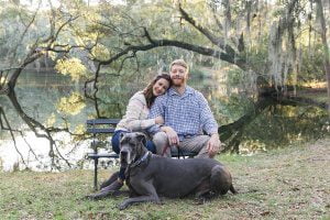 adorable pet photoshoot with family