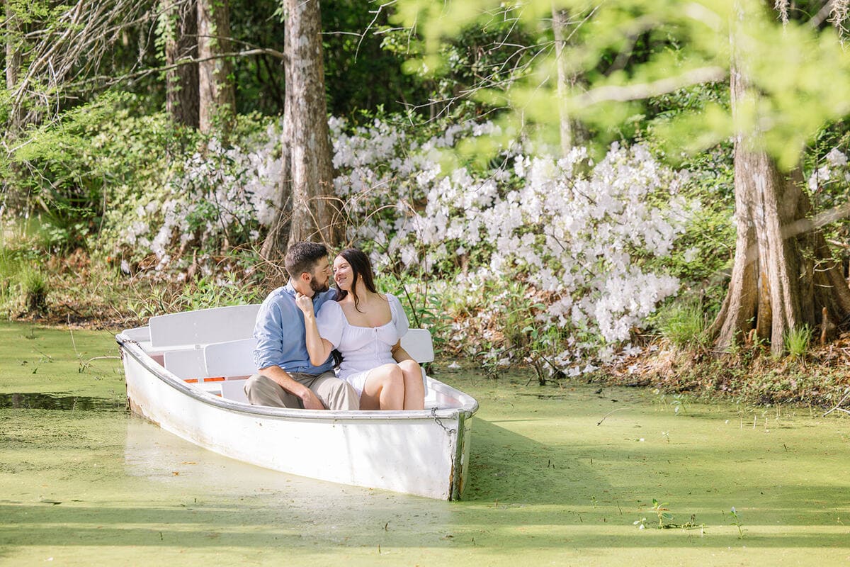 charleston engagement photo session couple outfits
