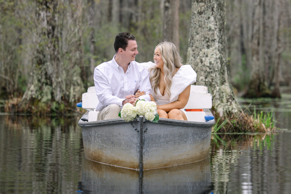 engagement photo session color palette