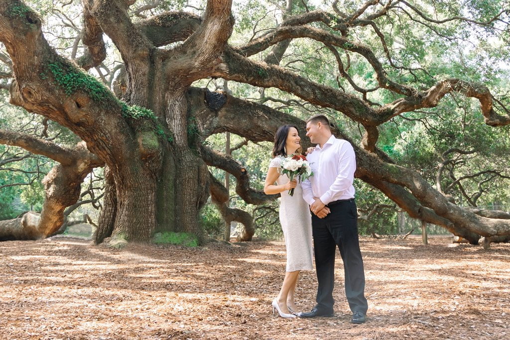 Charleston elopement ideas Angel Oak Allegiance