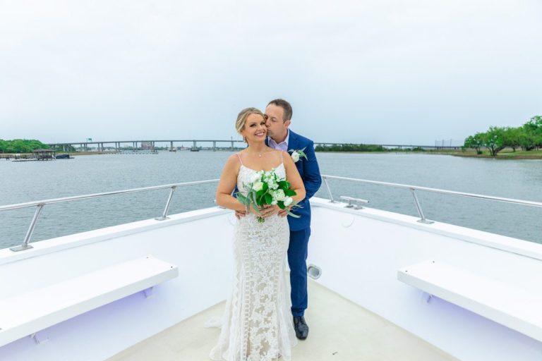 Wedding on Carolina Girl Yacht // Stephanie & Ryan