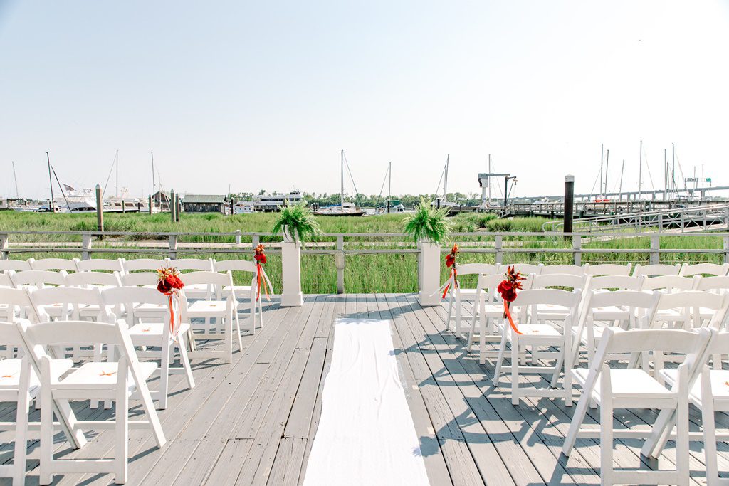 Charleston Yacht Club professional wedding photography