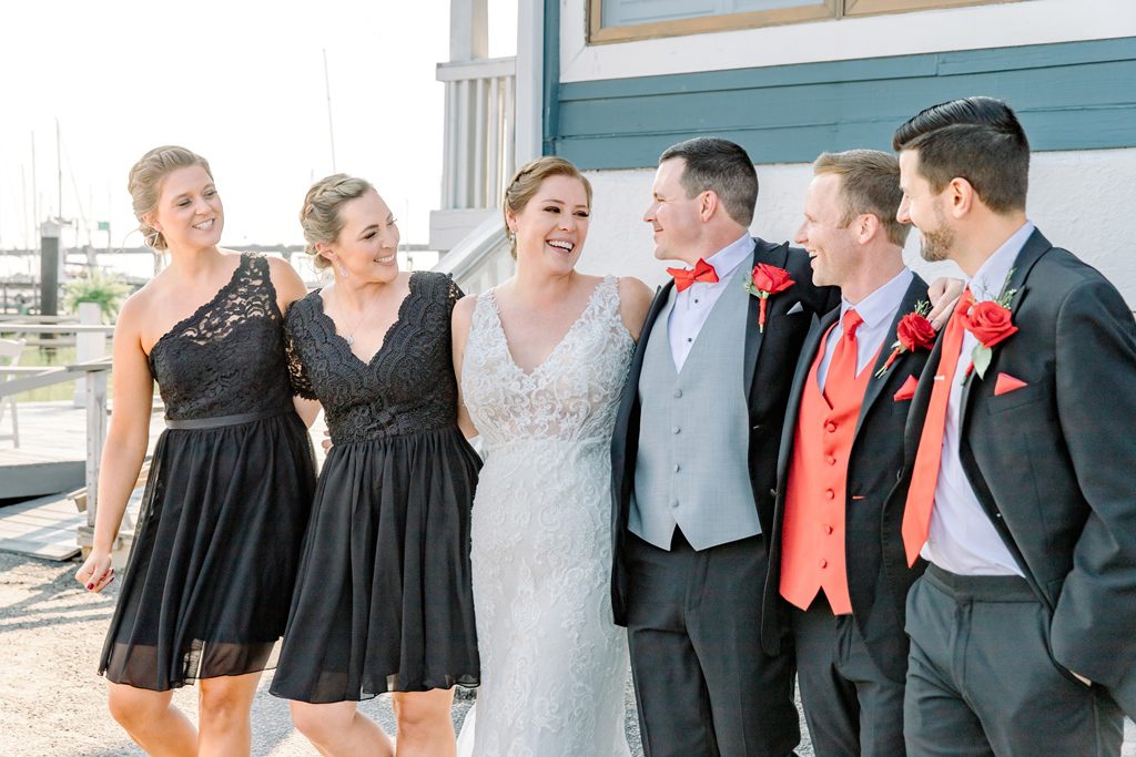Charleston Yacht Club professional wedding photos