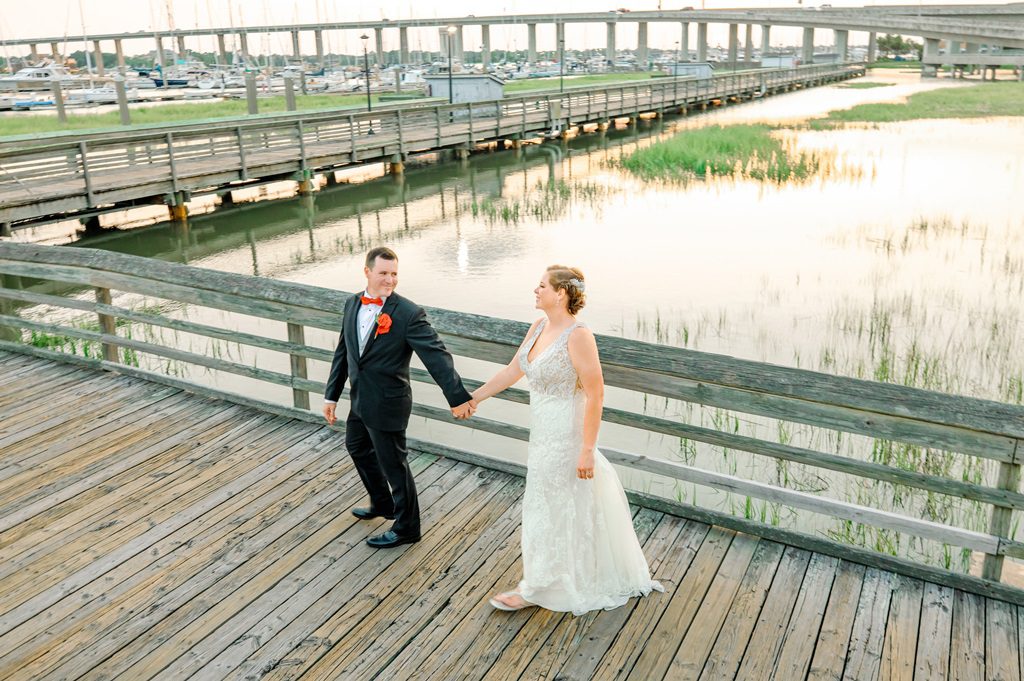 Charleston Yacht Club wedding photography