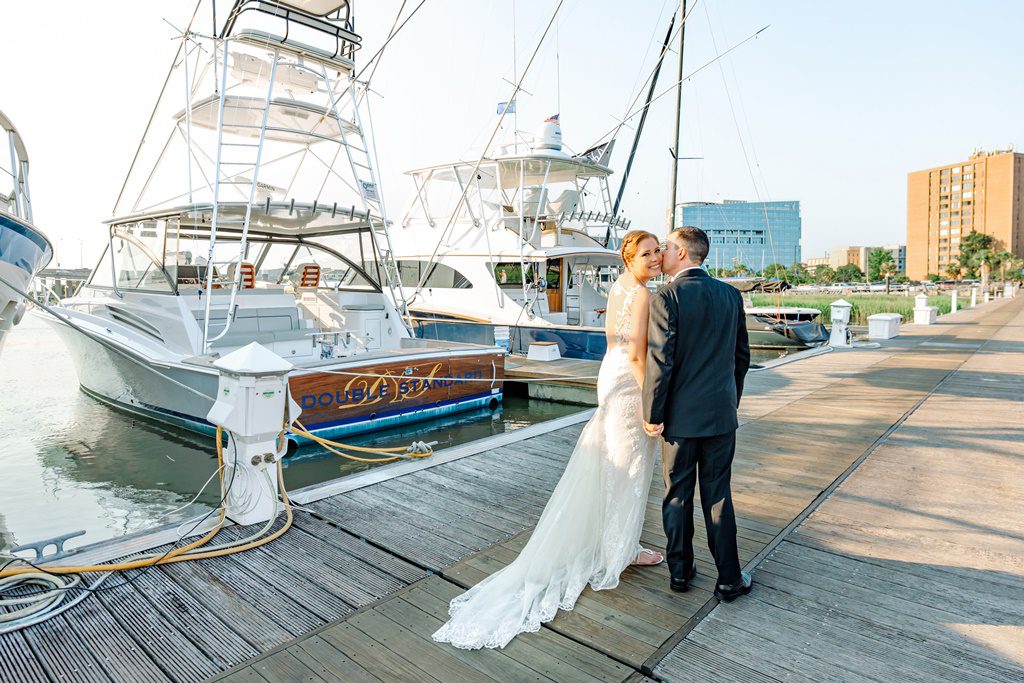 Charleston Yacht Club wedding photos