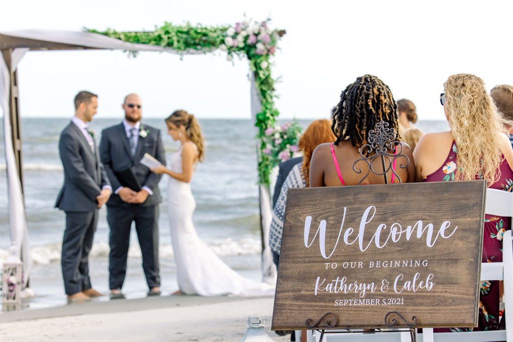 Fripp Island wedding ceremony