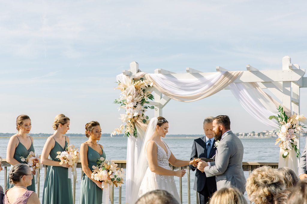 Charleston Harbor Resort and Marina wedding photographer