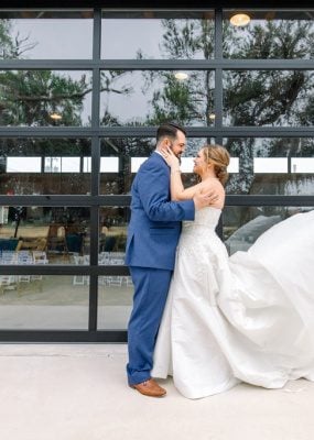 Wedding at Holy City Brewing // Megan Moore & AJ Druhot professional wedding photographer at Holy City Brewing