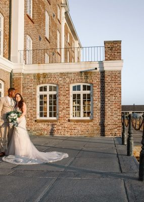 Historic Rice Mill wedding // Sarah and Lorenzo Historic Rice Mill professional wedding photos